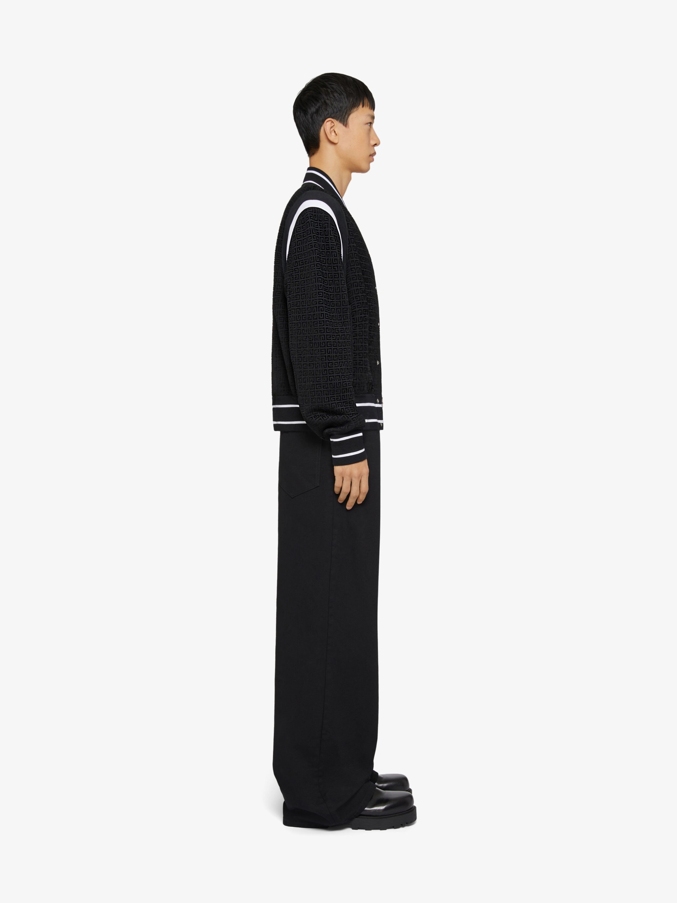 Givenchy Men's Wide Jeans In Black