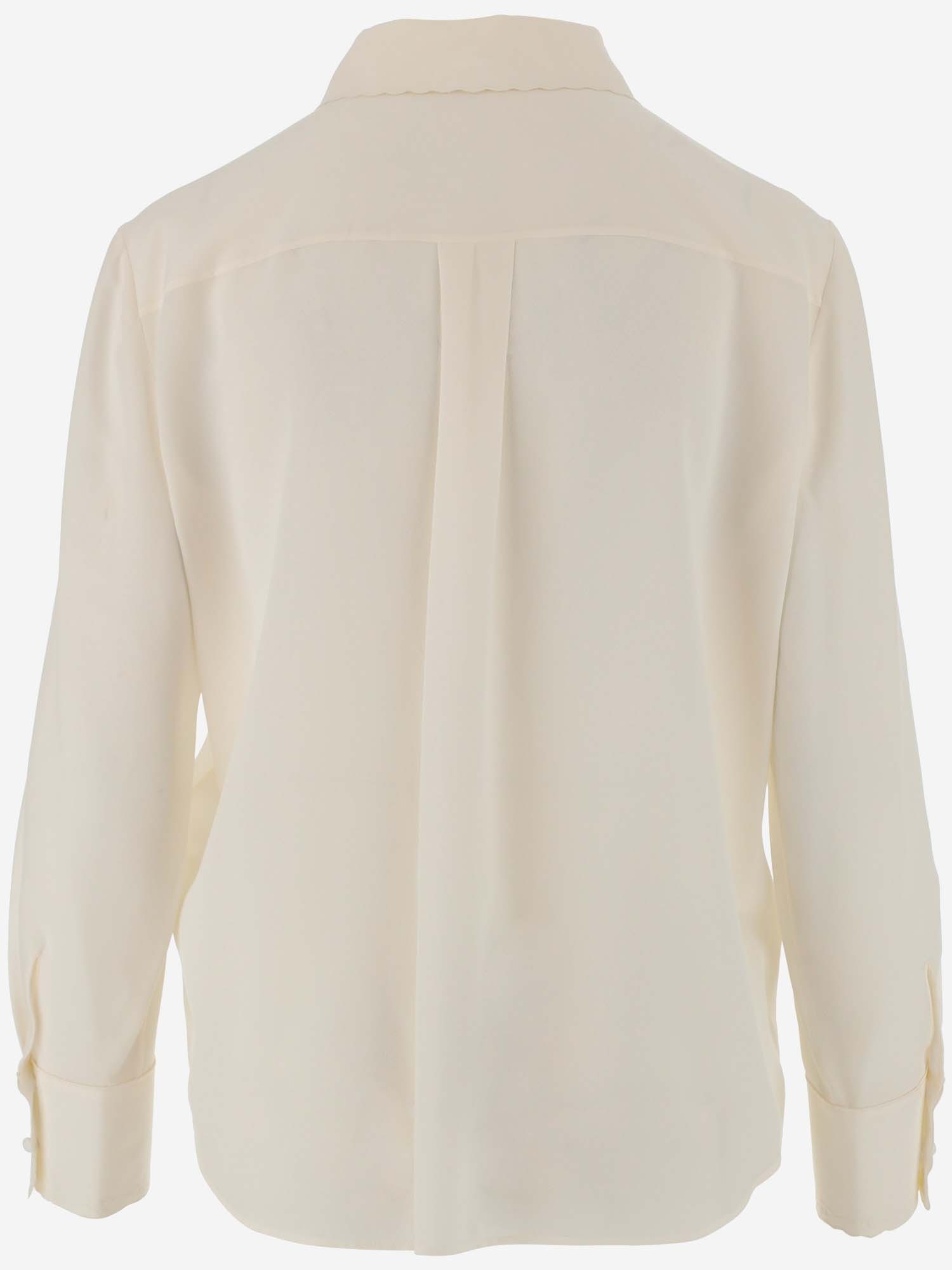 Chloé Button Up A Shirt In Nude