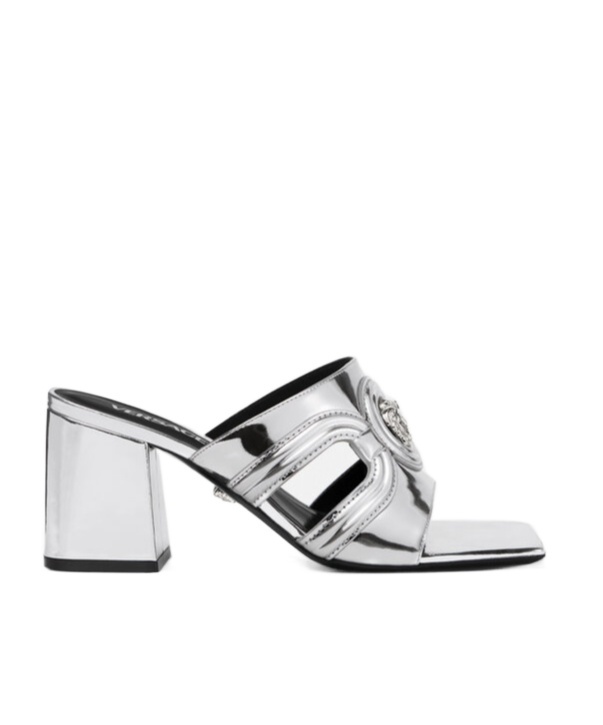 Versace Medusa '95 Mules Métallisés 70 Mm
