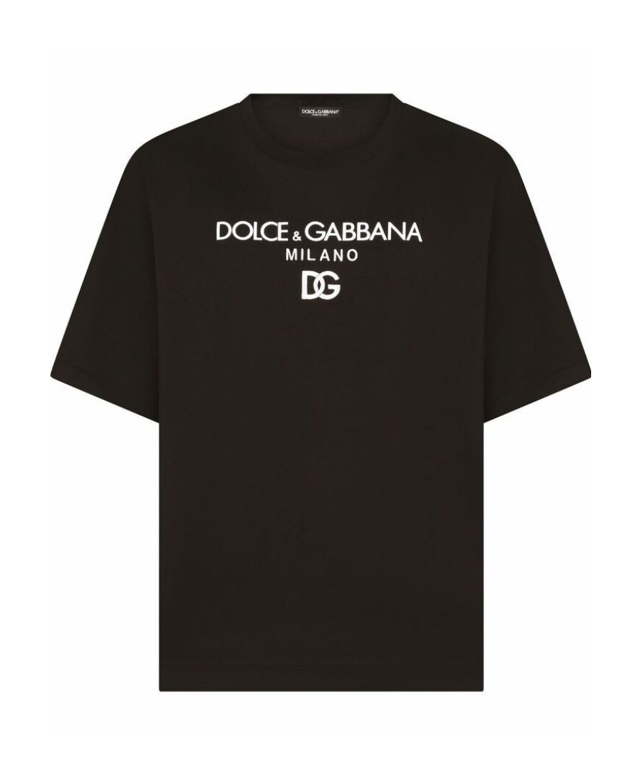 Dolce & Gabbana Black Cotton Clothing T-shirts And Polos