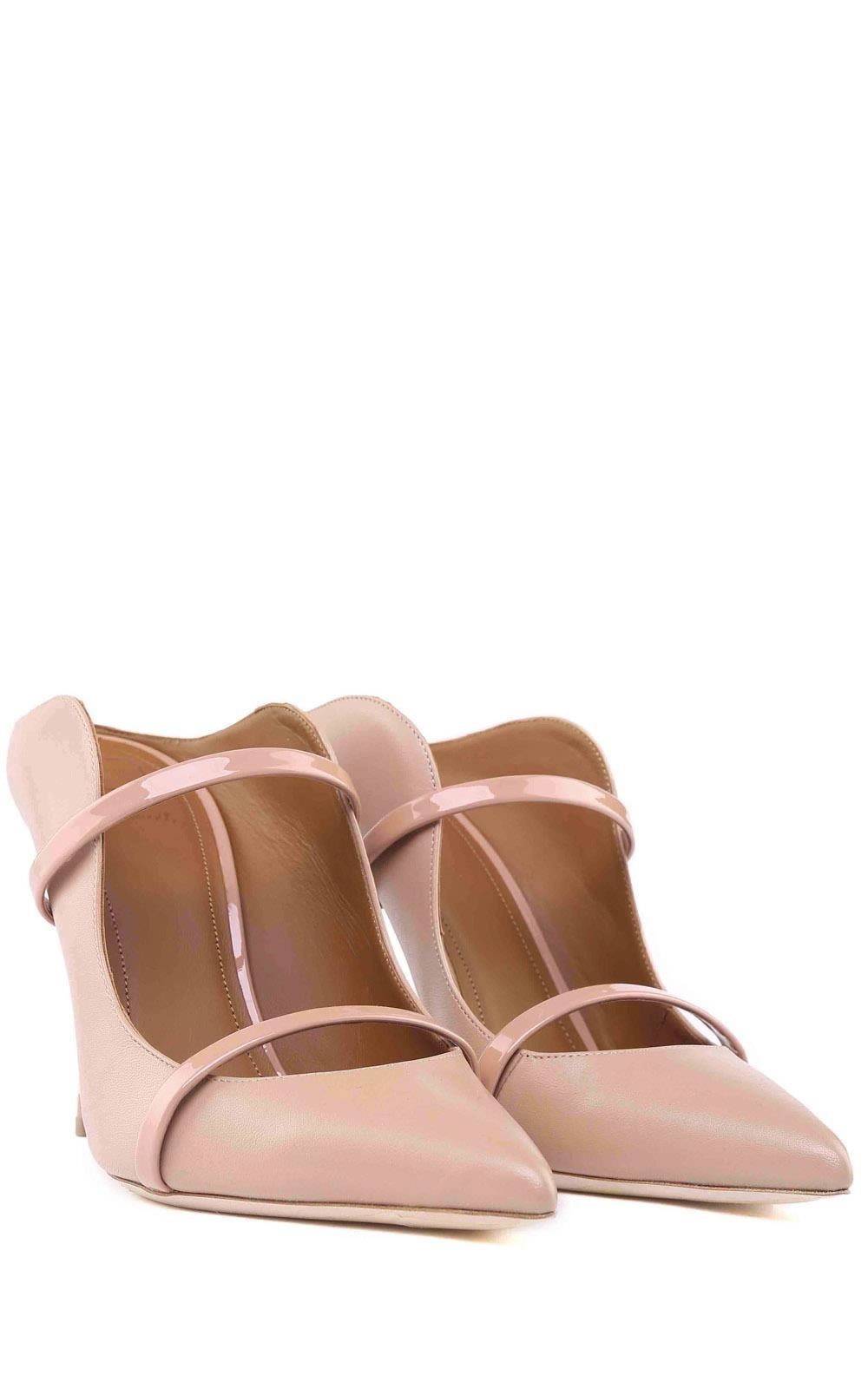 Shop Malone Souliers Slip-on Pumps In Nude