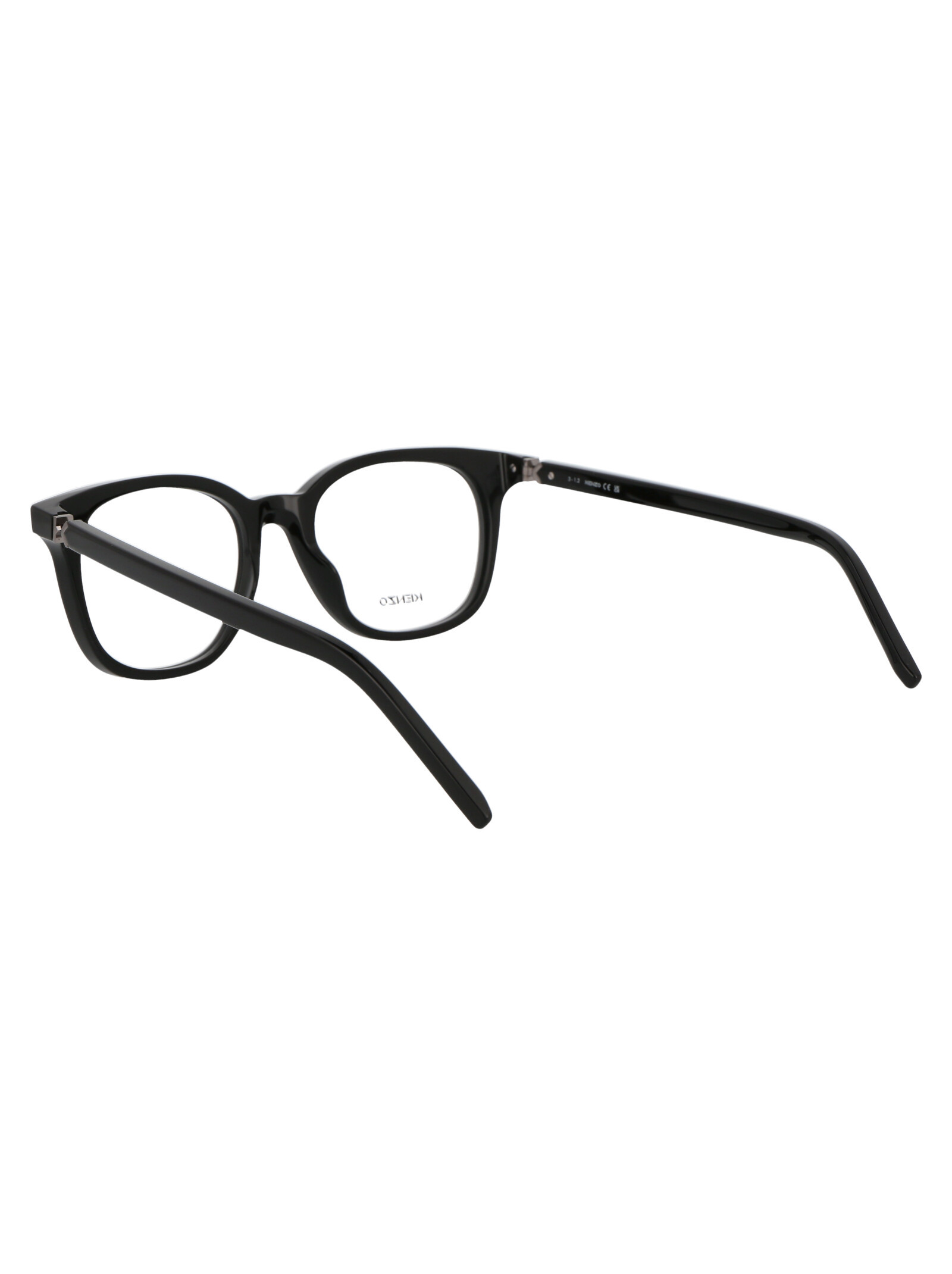 Kenzo Logo Glasses In Black