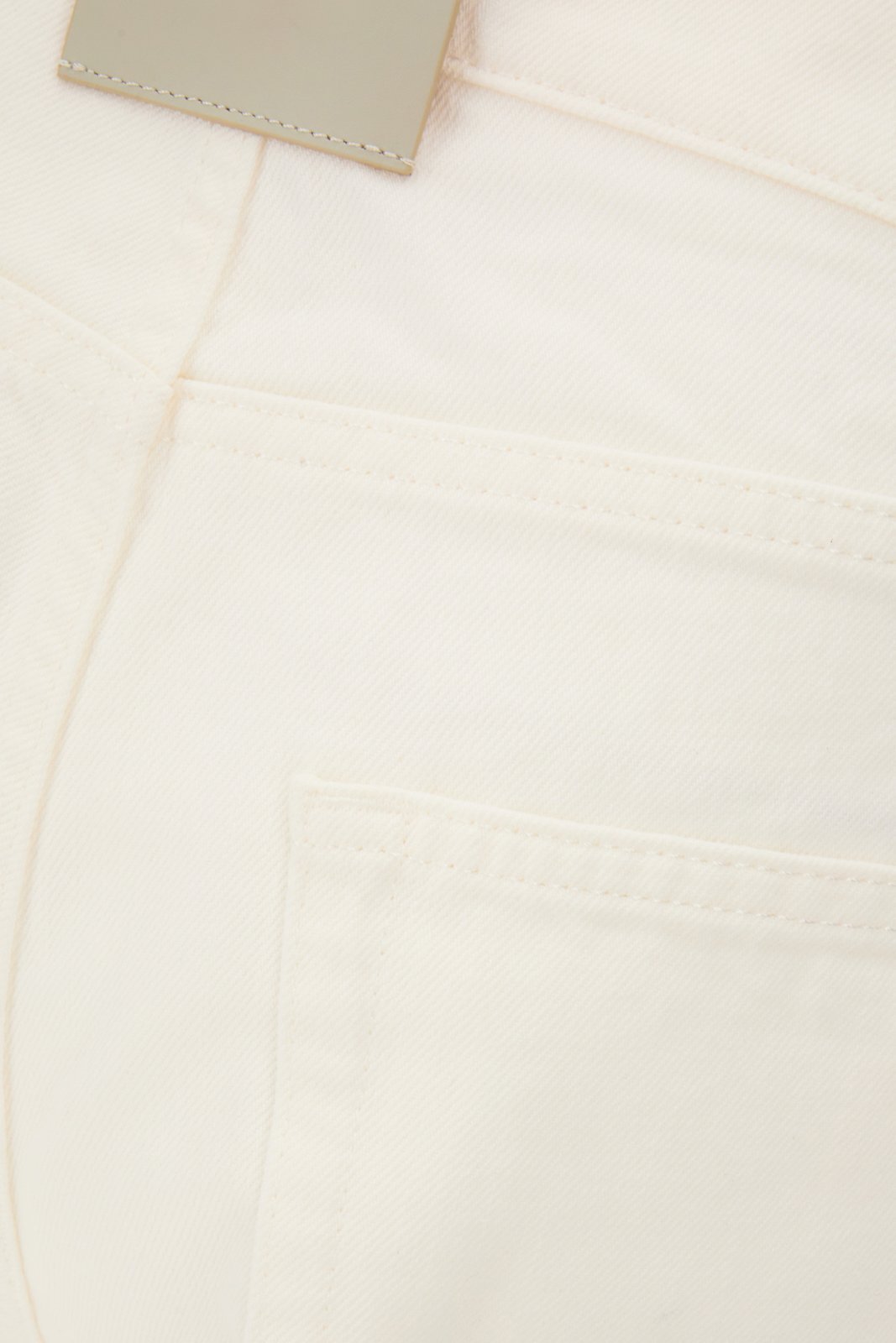 Lanvin Straight-leg Jeans In White