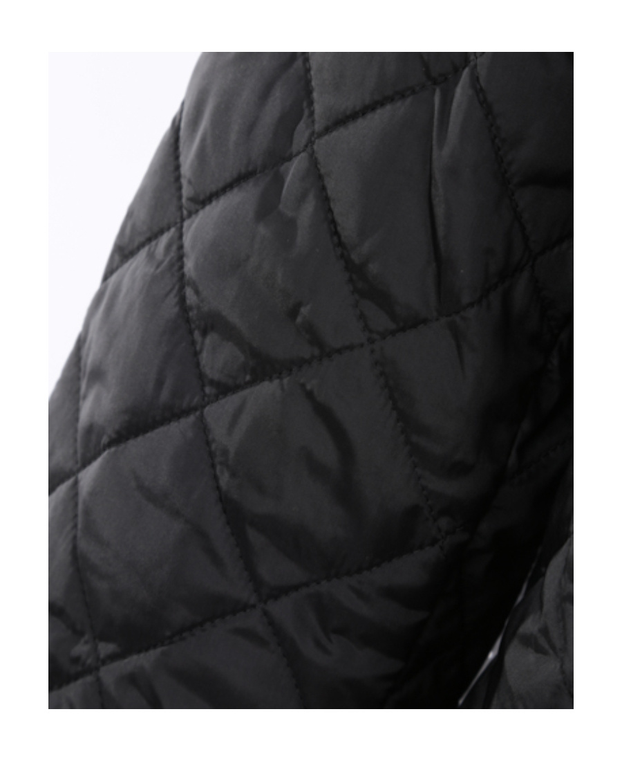 Barbour Mens Heritage Liddesdale Black Quilted Jacket In Black