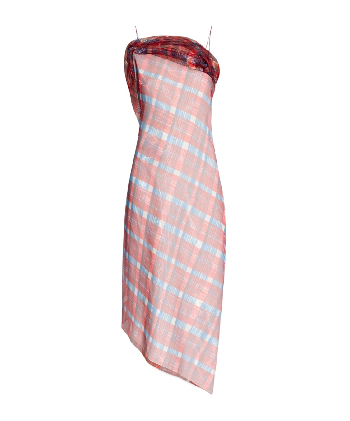 Shop Ferragamo Sling Dress In Pink