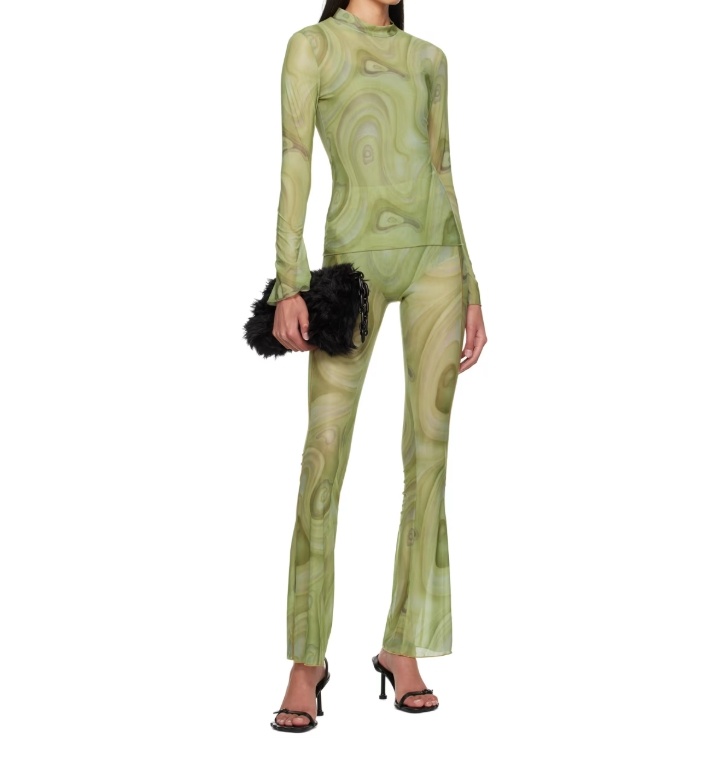 Avavav Ssense Exclusive Green Apartment Trousers In Green