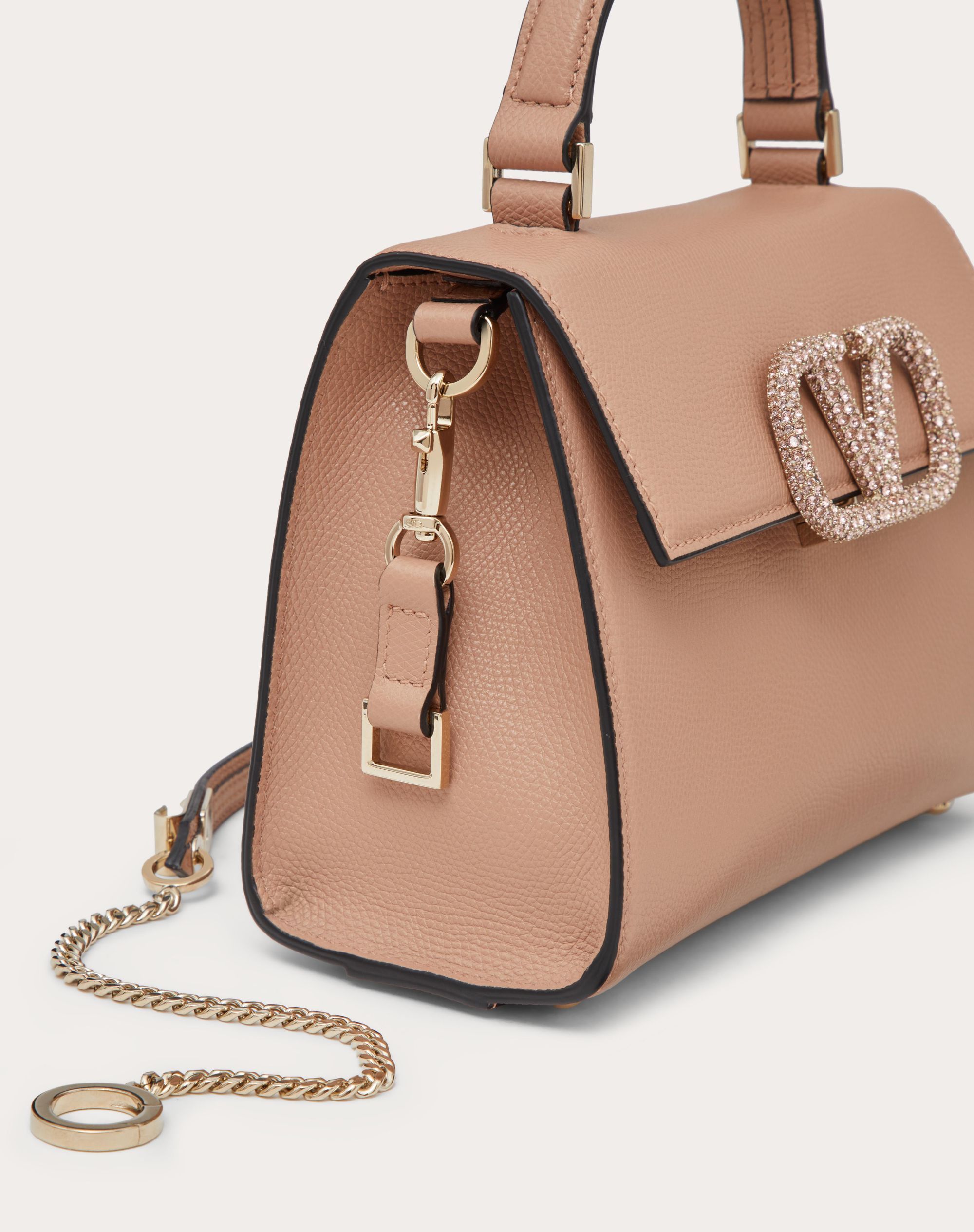 Valentino Logo-plaque Tote Bag In Pink
