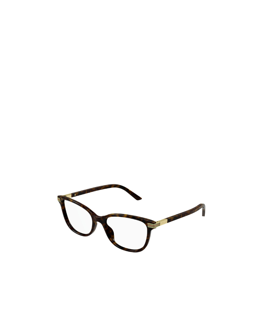 Gucci Tortoiseshell Cat-eye Glasses In Black