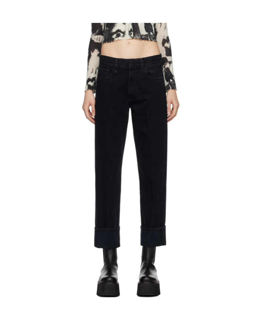 R13 ROMEO LOW-RISE BOYFRIEND JEANS
