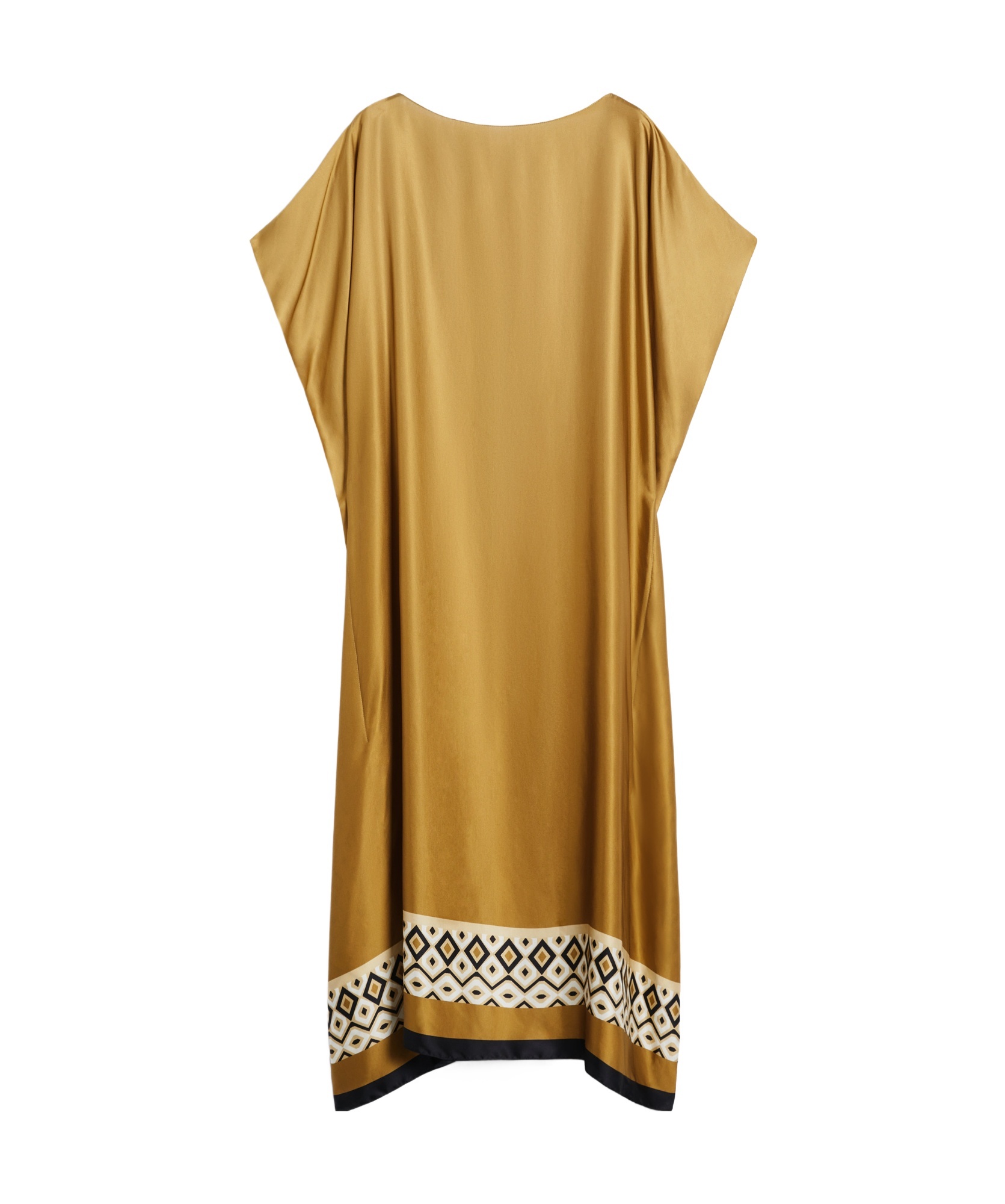 Max Mara Oversized Printed Viscose Kaftan
