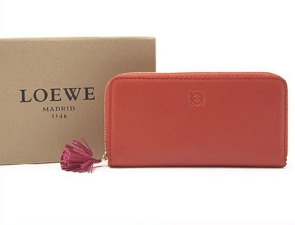 LOEWE ZIPPER LONG PURSE
