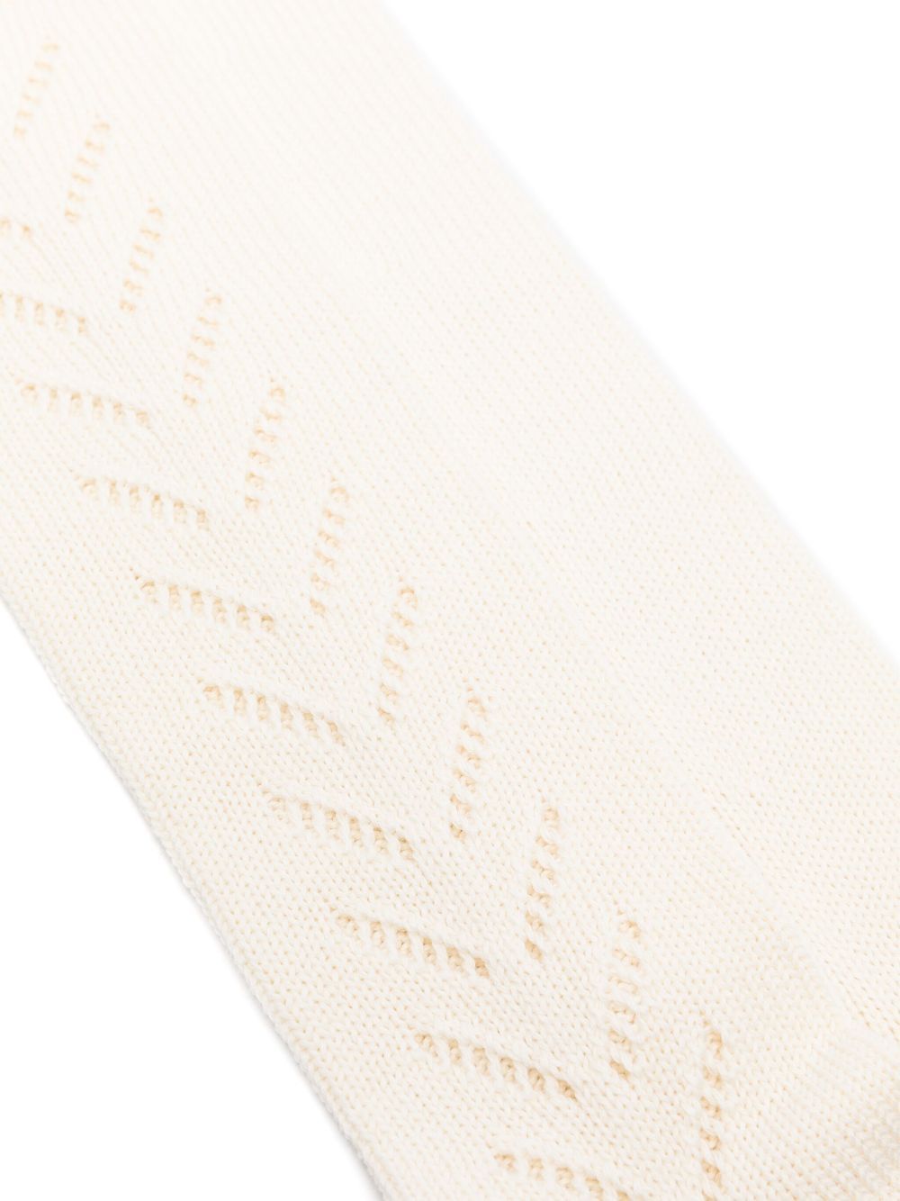 Valentino Rib Knitted Socks In White