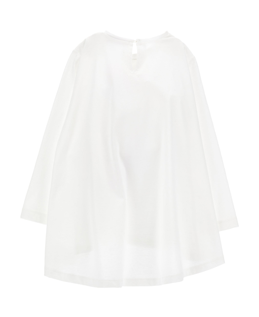 Monnalisa Logo Long-sleeved T-shirt In Multicolor