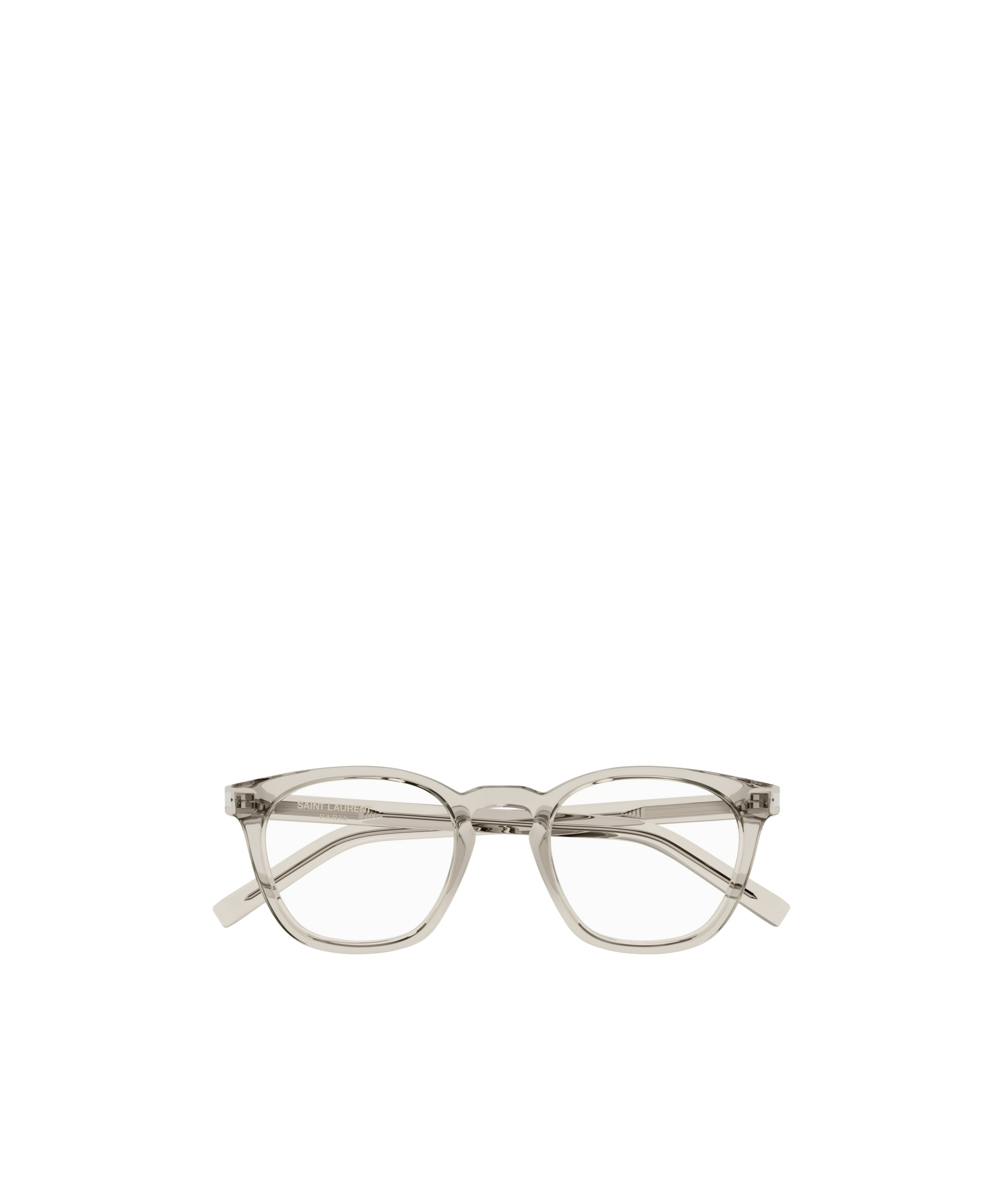 Saint Laurent Sl 28 Square-frame Glasses In White