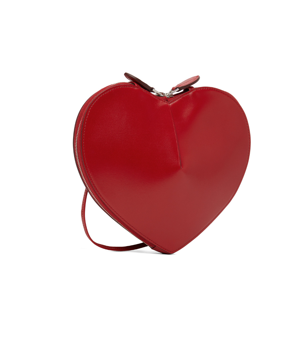 Alaïa Logo Shoulder Bag In Red