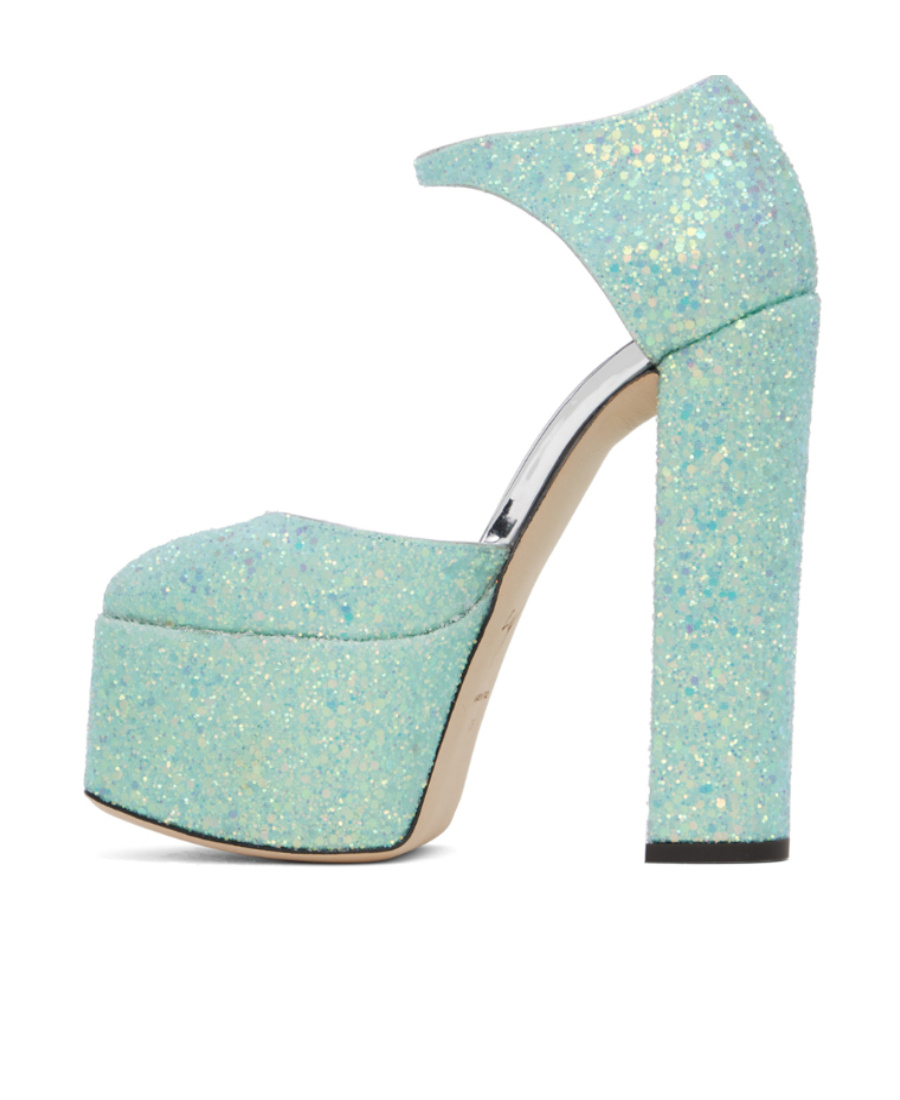 Giuseppe Zanotti Bebe High Heels With Thick Soles In White