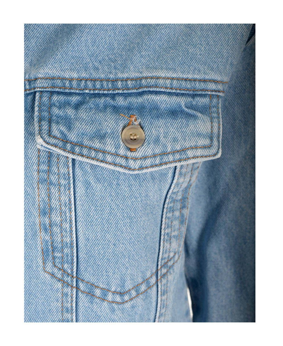 Apc Alpine Denim Minidress In Blue