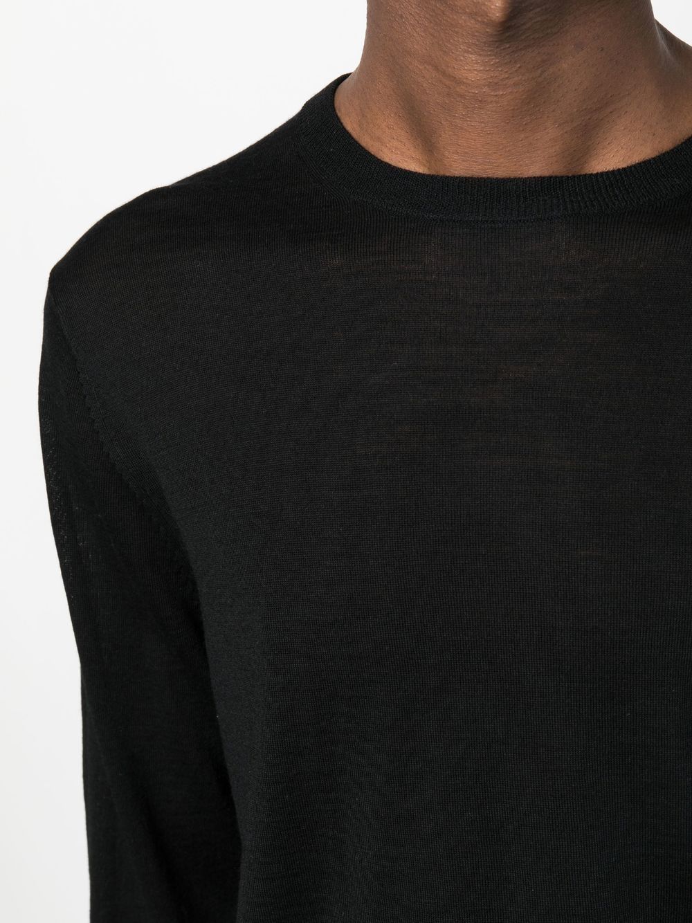 Ballantyne Pullover Classico In Black
