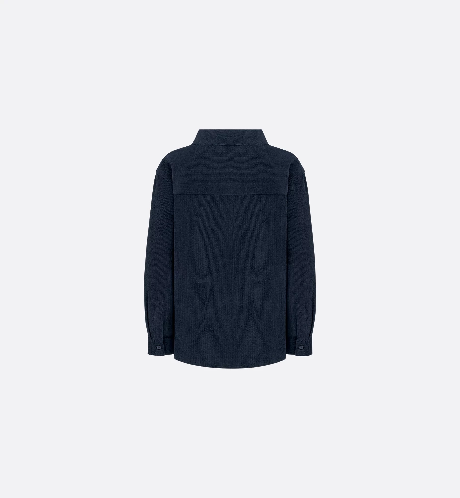 Dior Long-sleeved Jacket And Shirt In Black