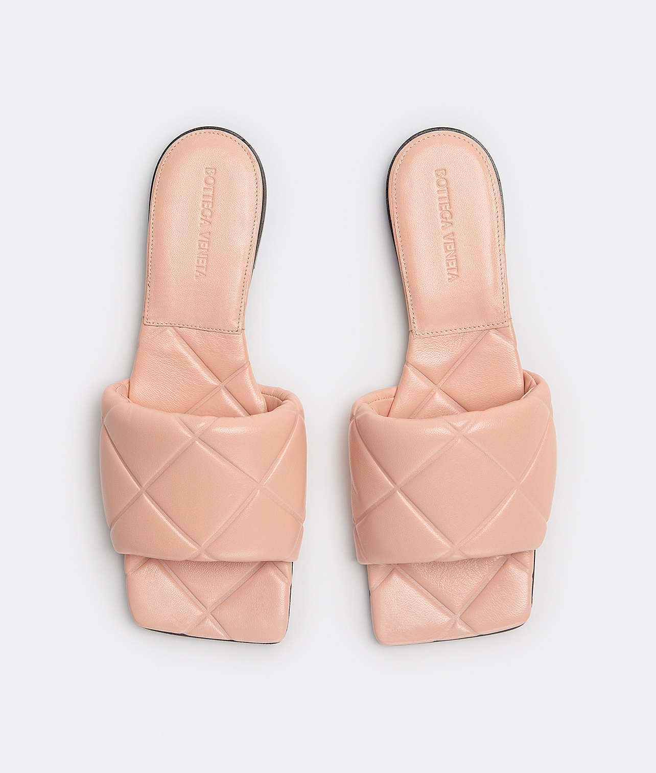 Bottega Veneta Bv Lido Flat Sandals In Nude