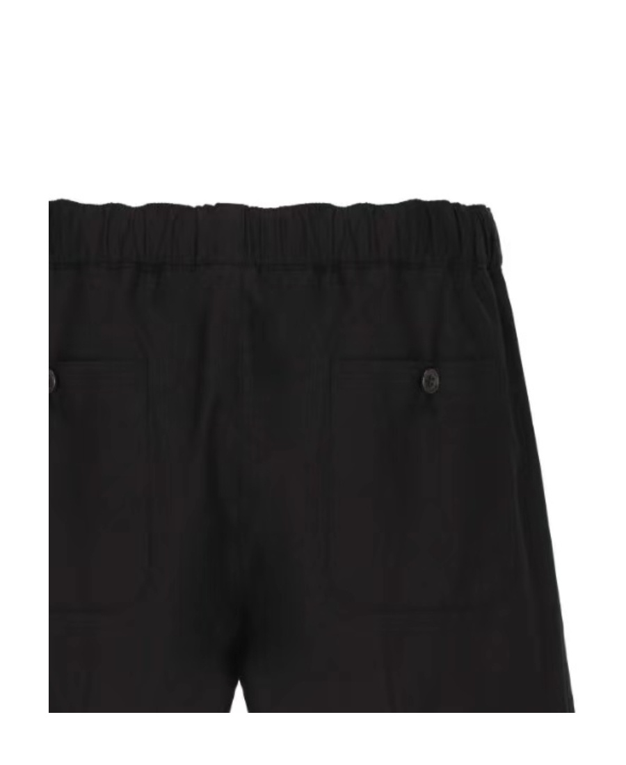 Alexander Mcqueen Satin-weave Knee-length Shorts In Black