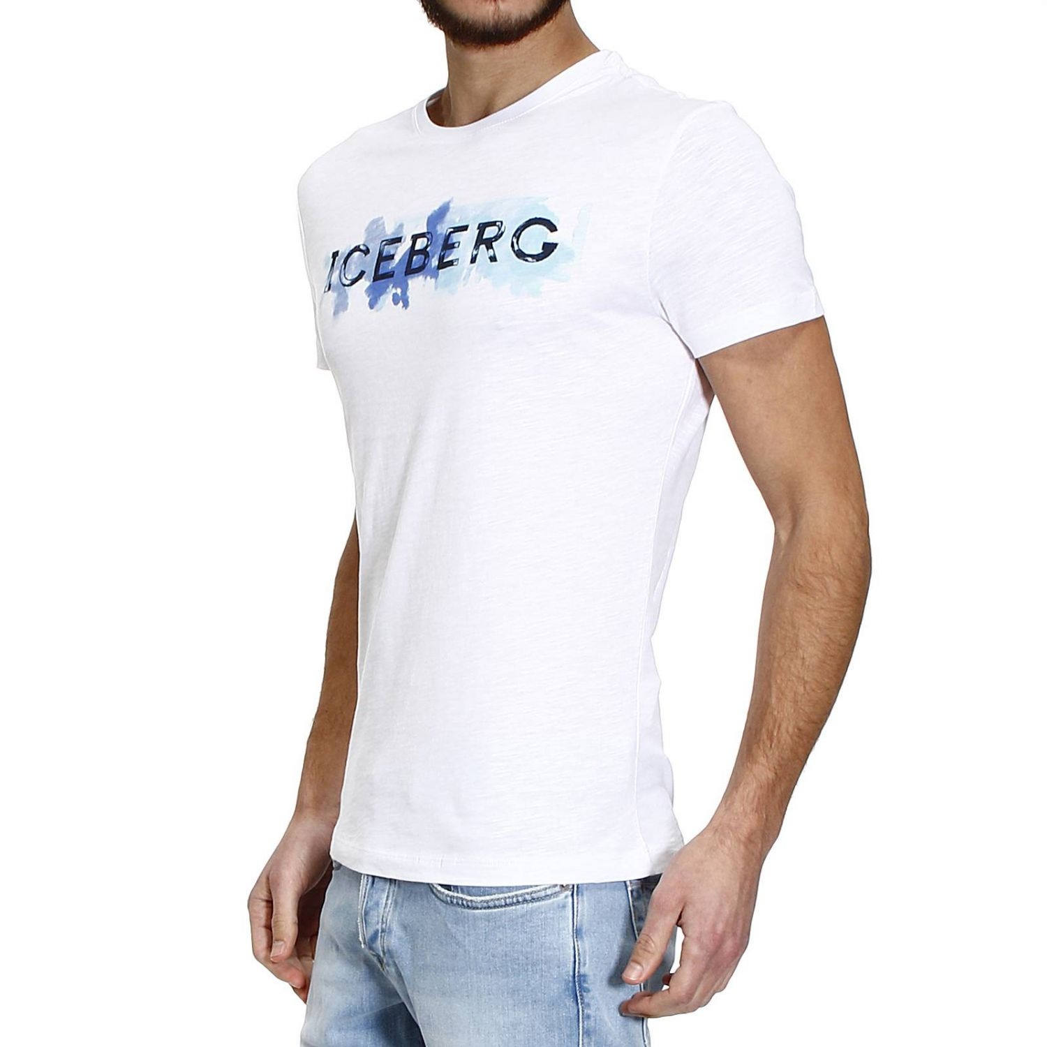 Iceberg Printed T-shirt In White