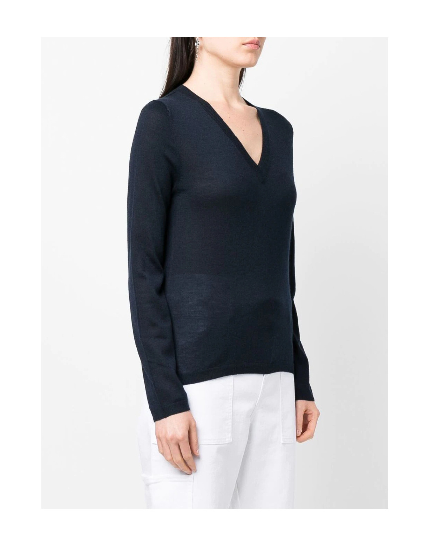 P.a.r.o.s.h V-neck Cashmere Jumper In Black