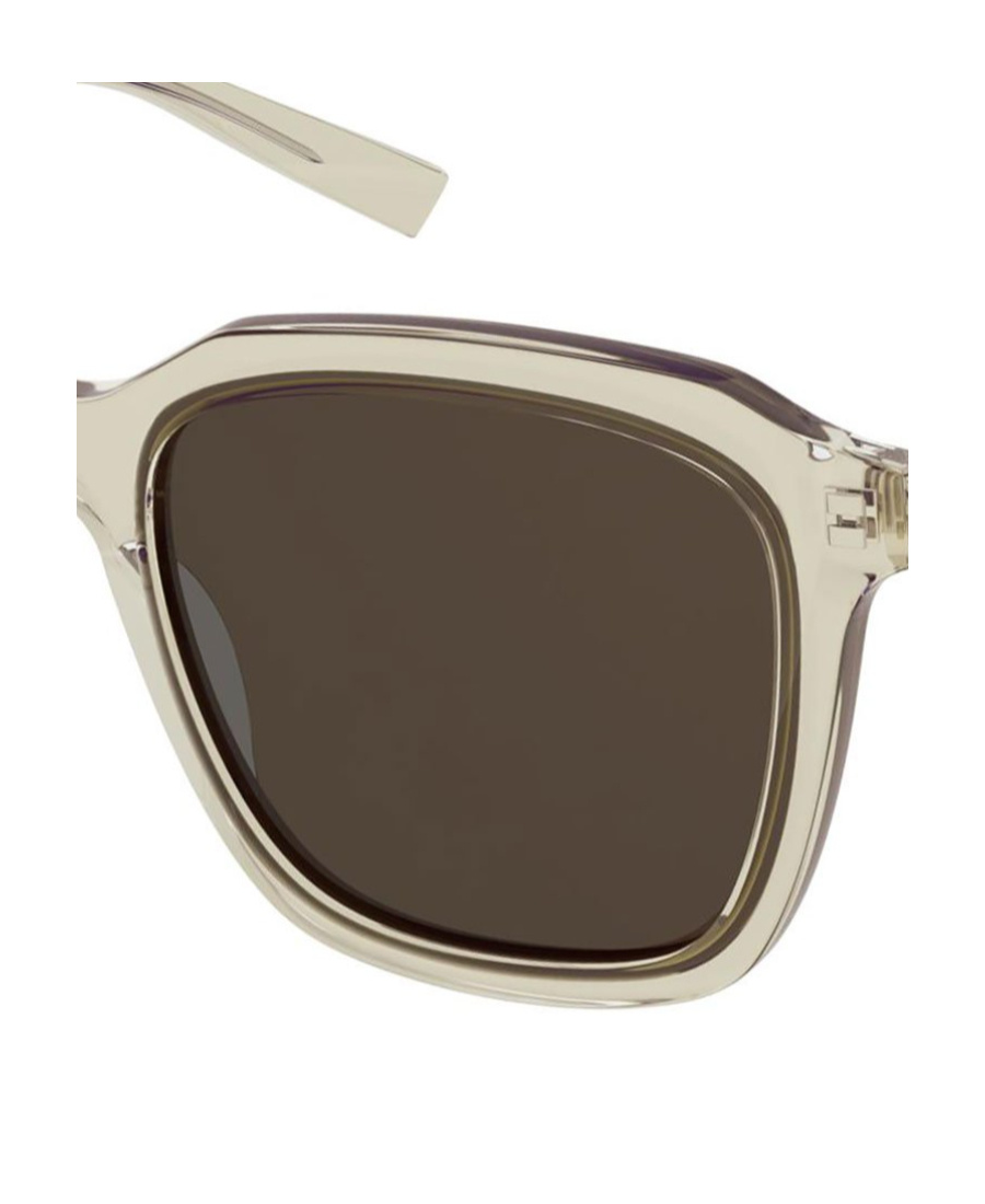 Saint Laurent Sl 457 Square-frame Sunglasses In Brown