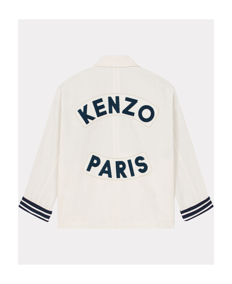 Kenzo Sera Workwear Jacket In White
