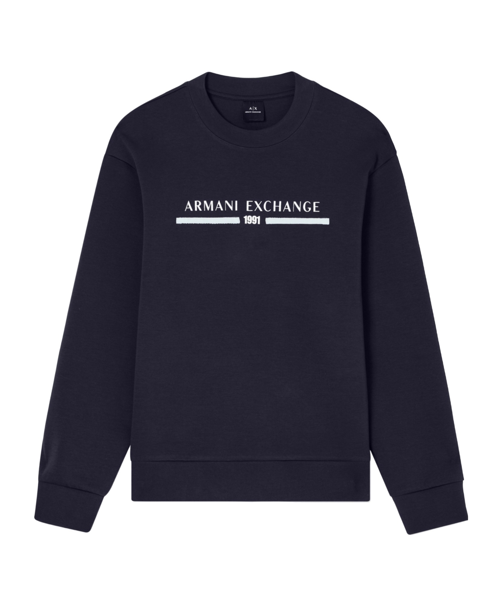 Armani Exchange Sweatshirts Without Hood In Blue