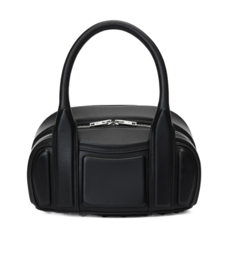 Alexander Wang Women Black Nappa Leather Roc Small Handbag In Black