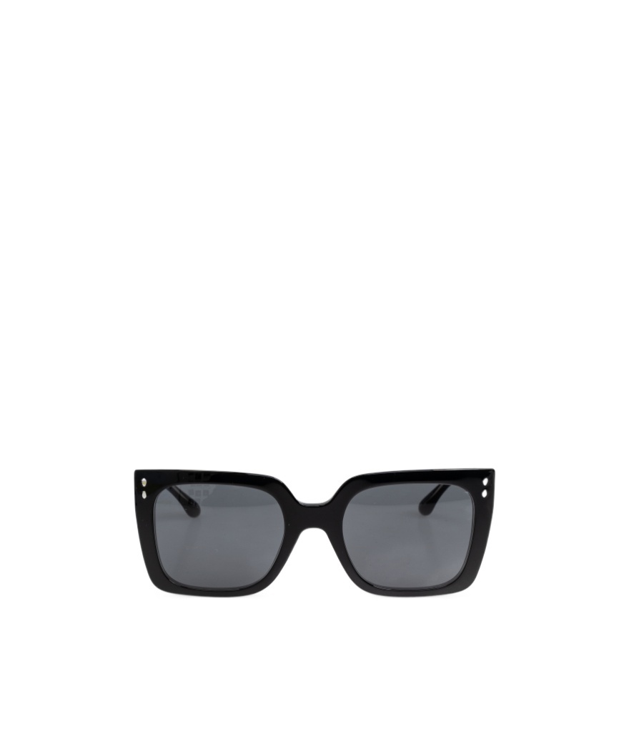 Isabel Marant Logo Sunglasses In Black