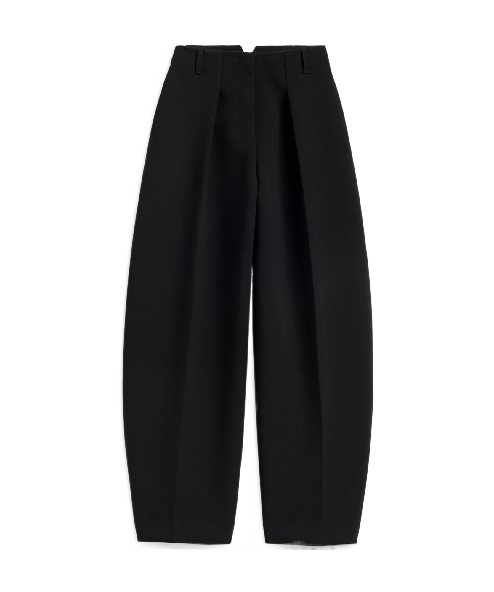 Jacquemus Le Pantalon Ovalo Pleated Wide-leg Trousers