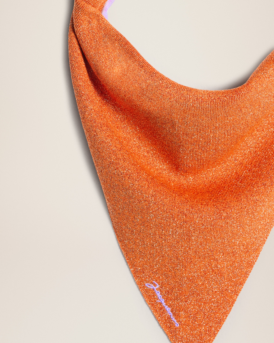 JACQUEMUS LE FOULARD BRILHO SCARF