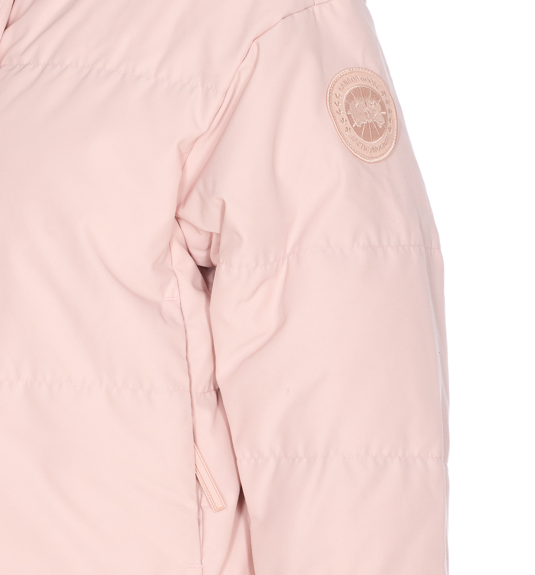 Canada Goose Long-sleeved Stand-collar Down Jacket In Pink