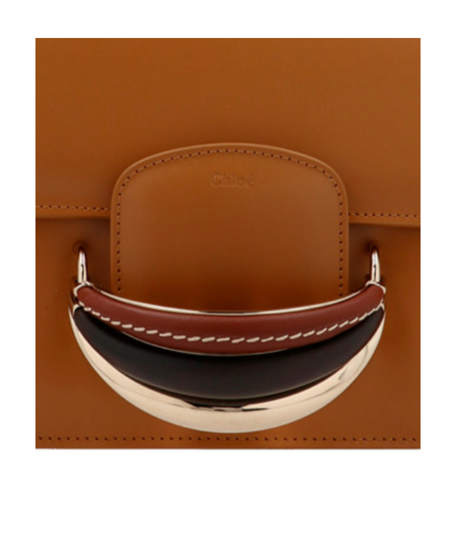 Chloé Chloe Kattie Lthr Shldr Bag In Brown