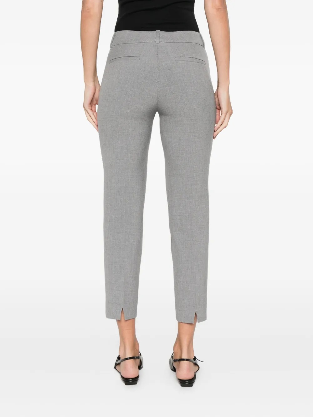 Peserico Pocket Trousers In Gray