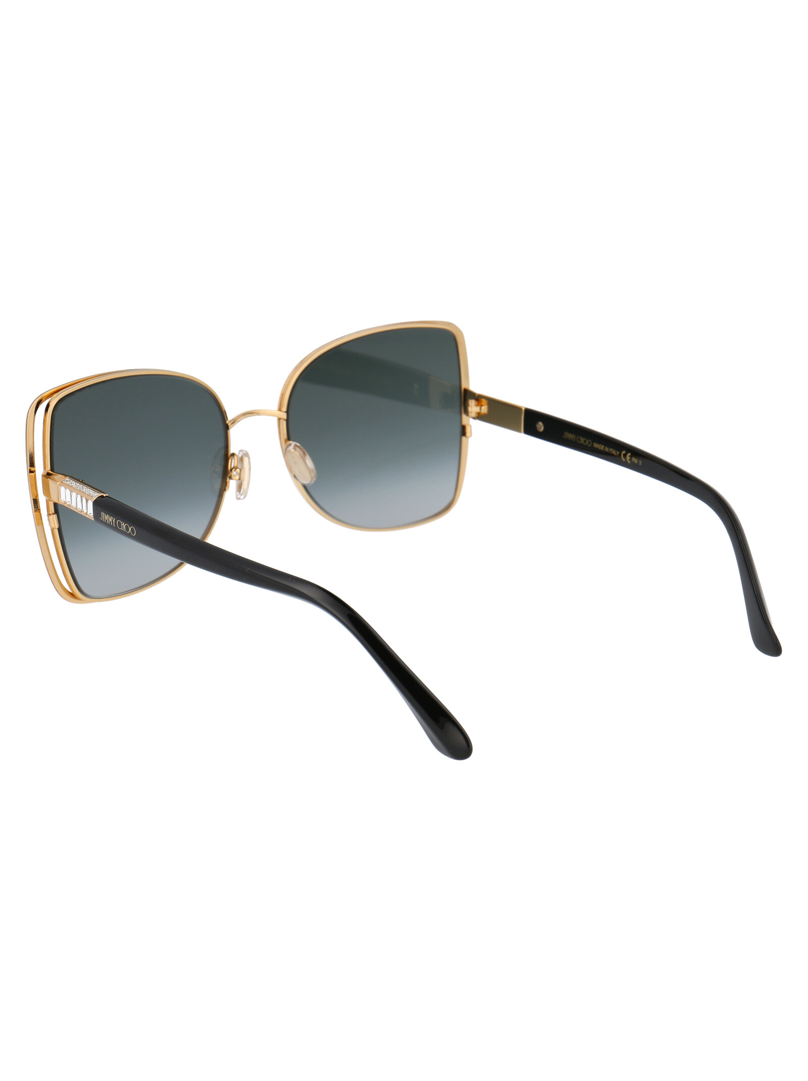 Jimmy Choo Butterfly Sunglasses In Gray