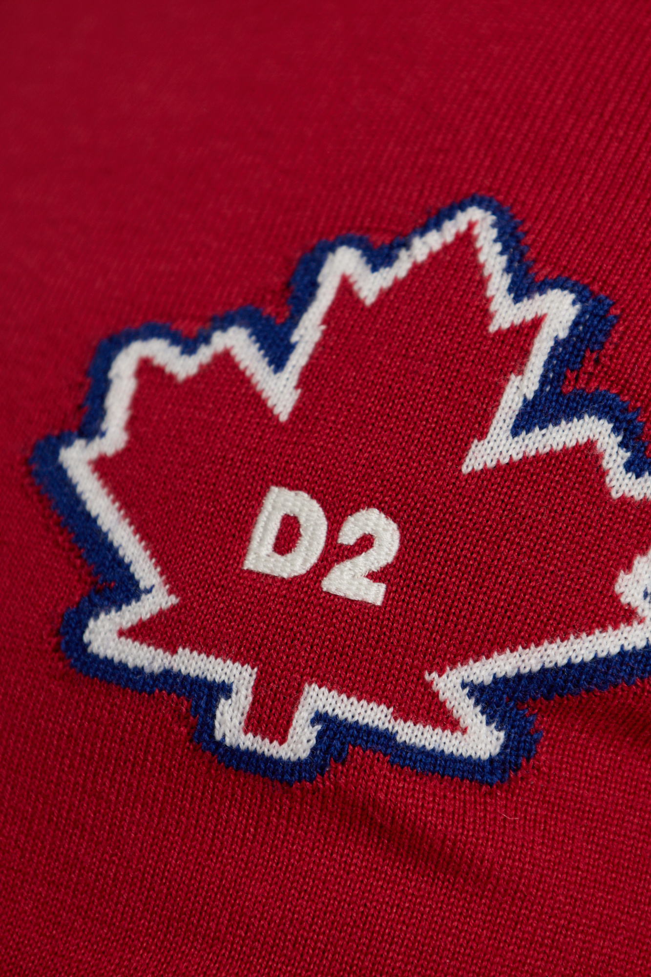 DSQUARED2 EMBROIDERED LOGO JUMPER