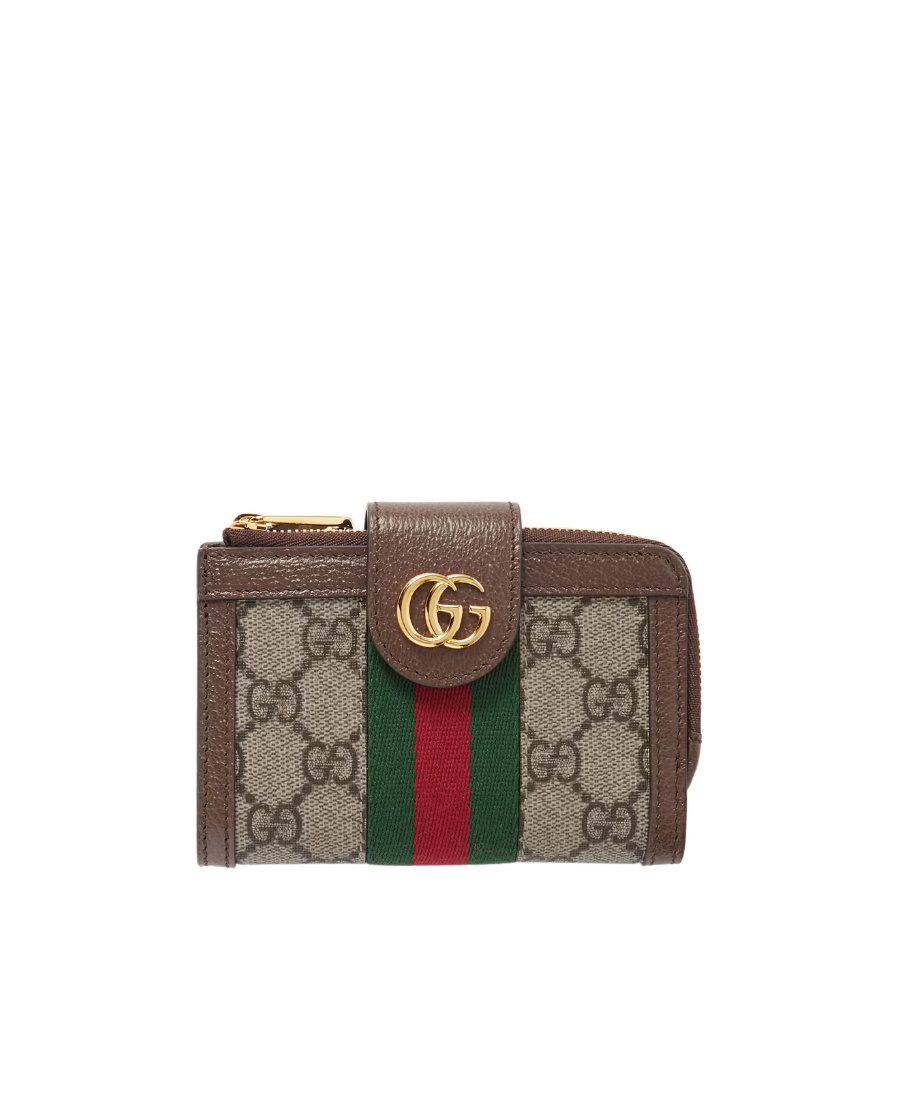 Gucci Ophidia Monogram-pattern Wallet In Multicolor