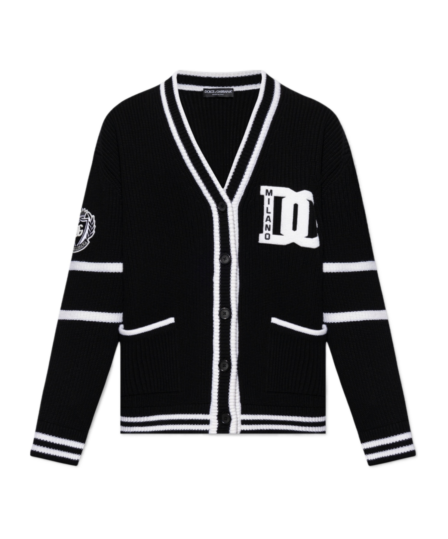 Dolce & Gabbana Cardigan In Black