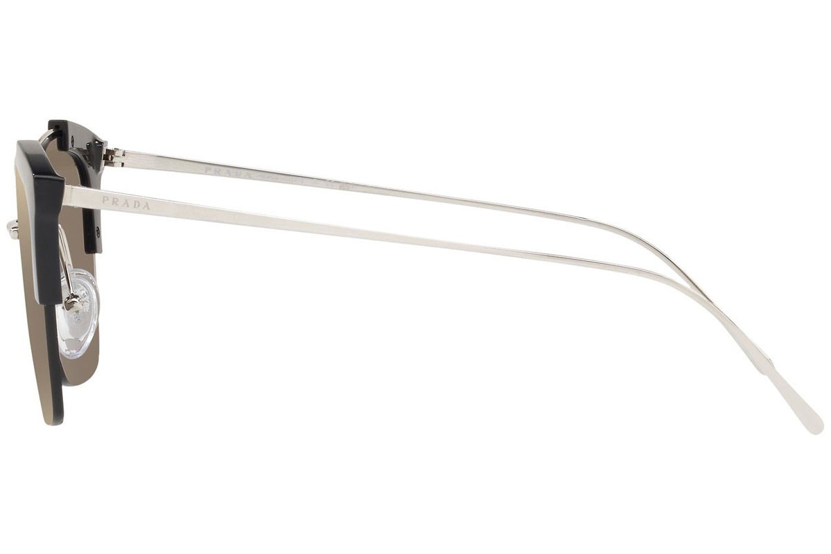 Prada Logo Sunglasses In Gray