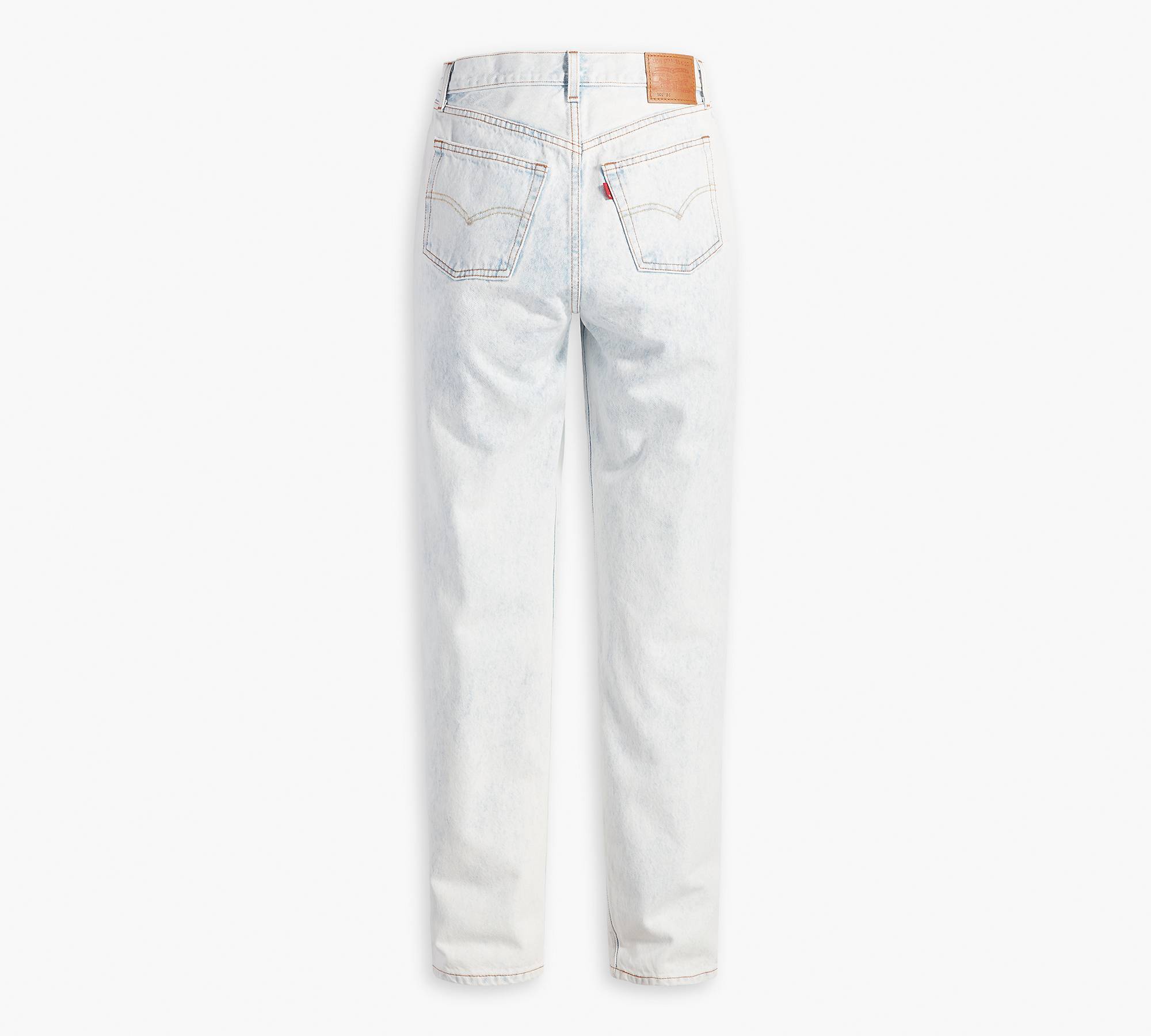 LEVI'S BLEACHED-EFFECT TAPERED JEANS