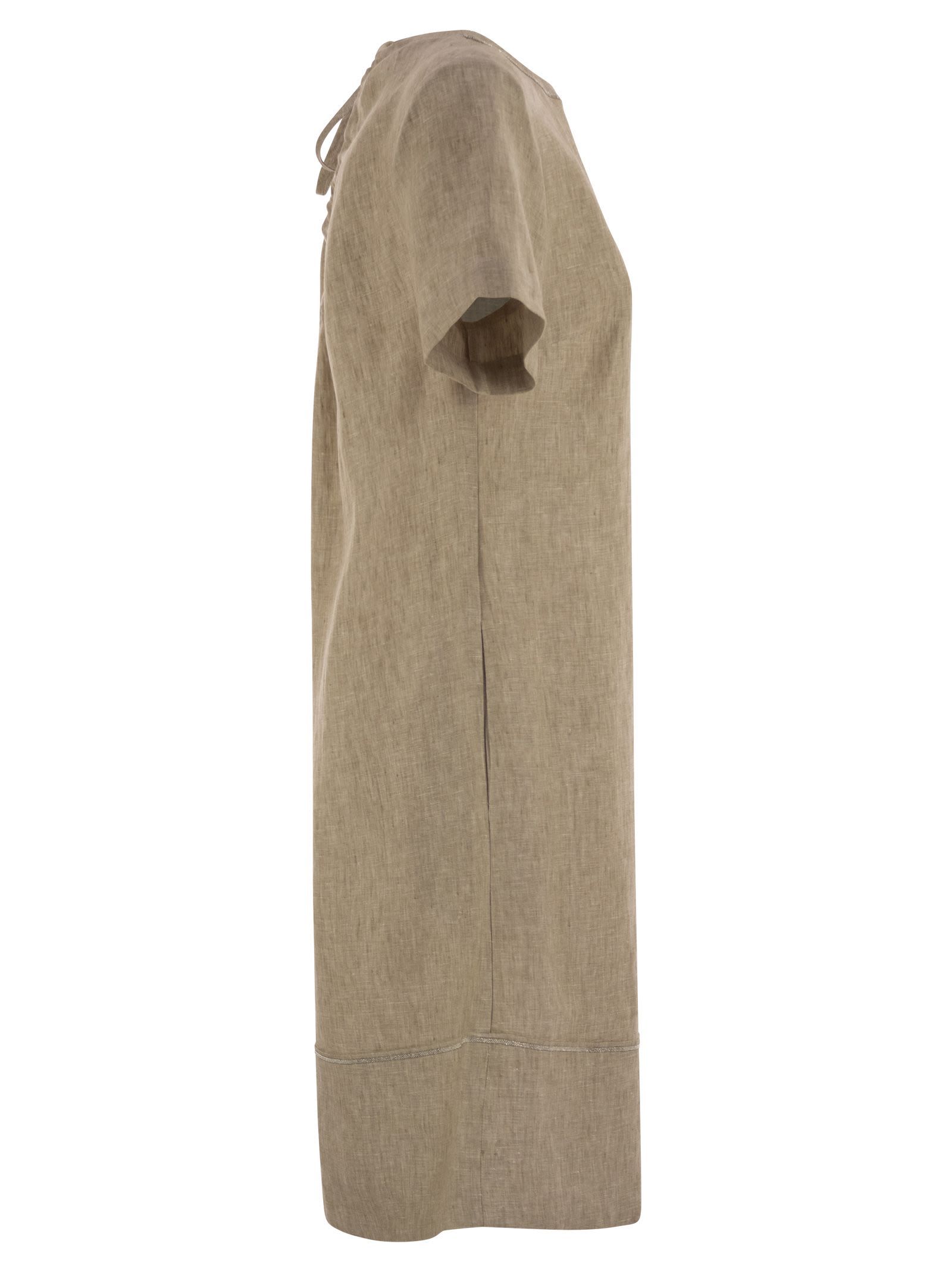 Peserico Women Linen Midi Dress
