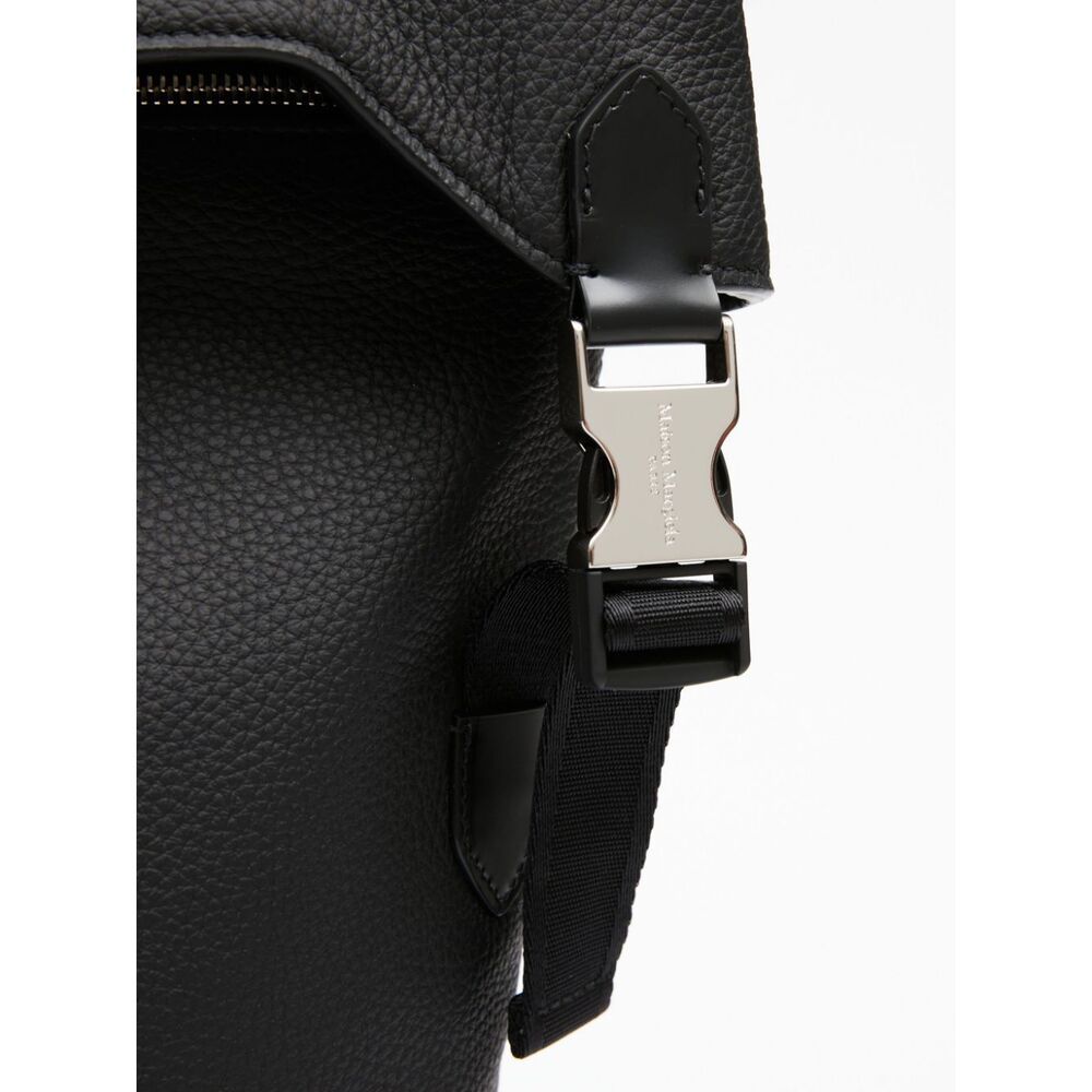 Maison Margiela 5ac Four-stitch Logo Backpack In Black