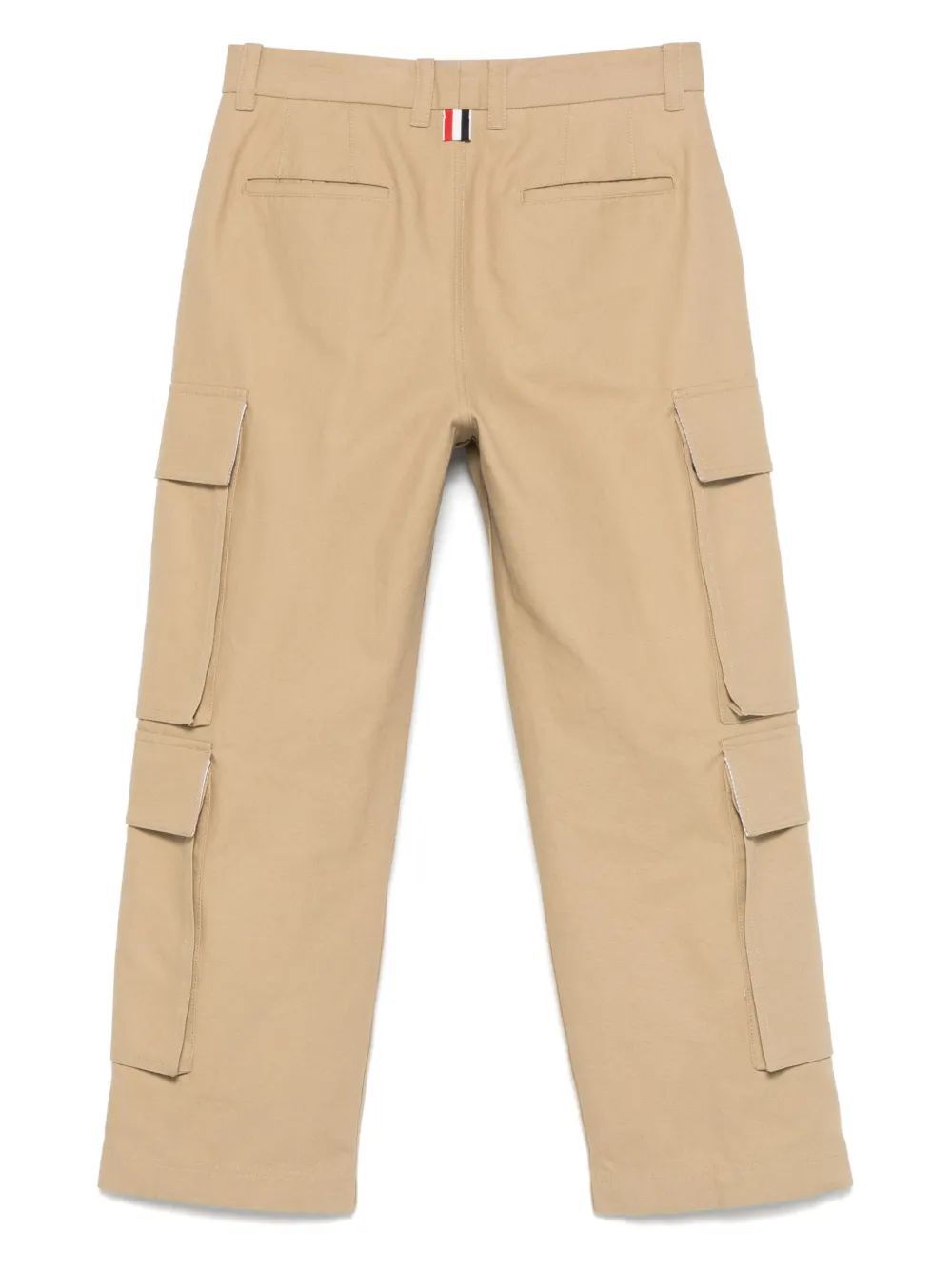 Thom Browne Beige Utility Chino Cargo Trouser In Brown