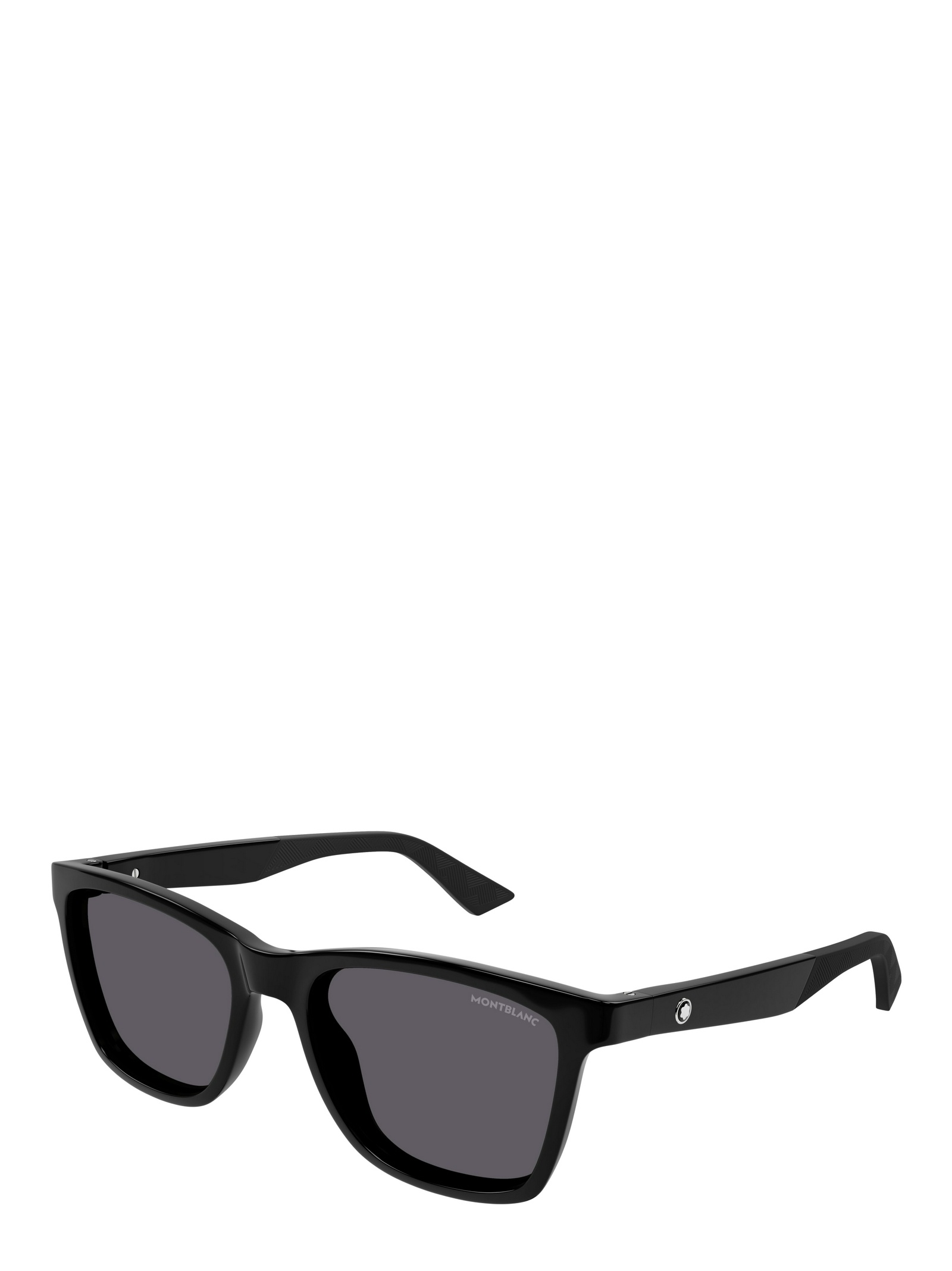 Montblanc Full Frame Sunglasses In Black