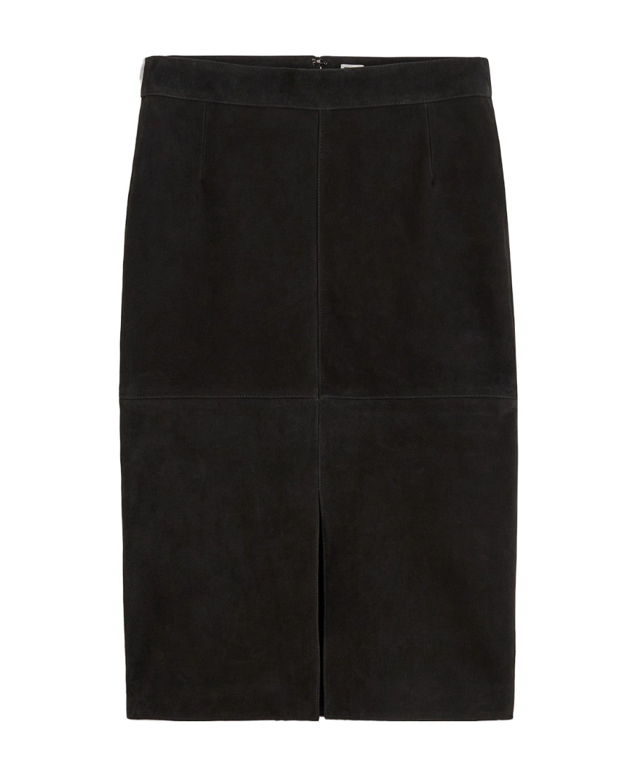 TOTÊME SUEDE MIDI SKIRT