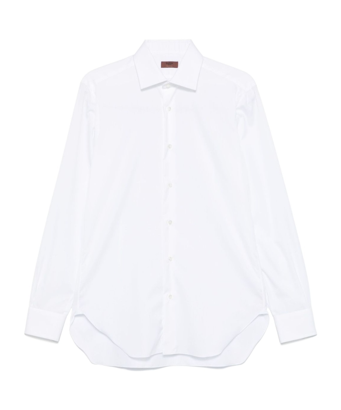 Barba Napoli Seersucker Shirt In White