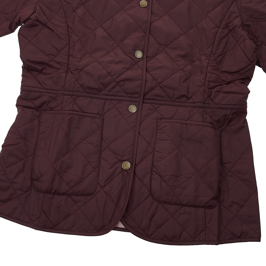 Barbour Long Sleeve Casual Jacket In Red